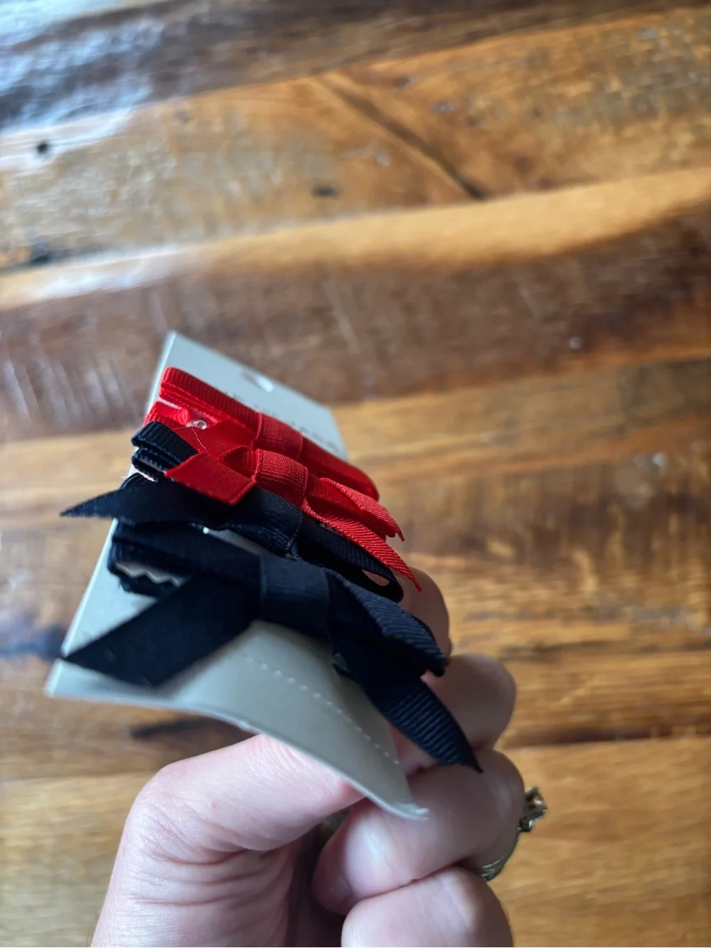Janie and Jack red Navy Blue Girls Alligator Hair Clip NWT SET Kids